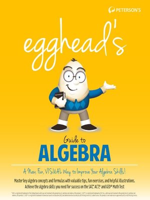 cover image of egghead's Guide to Algebra